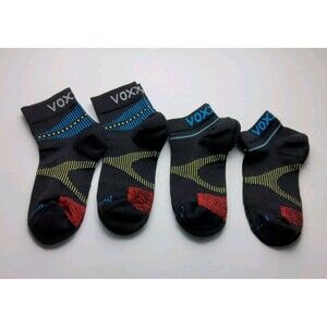 Voxx Life Stasis Neuro Socks No Show & Quarter Lot Of 4 Pairs Size S (Wo 4-7)